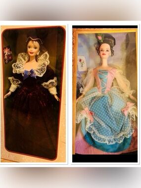Hallmark Fair Valentine & Sentimental Valentine Barbies